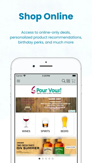 Pour Vous Wine Spirits & Beer应用截图
