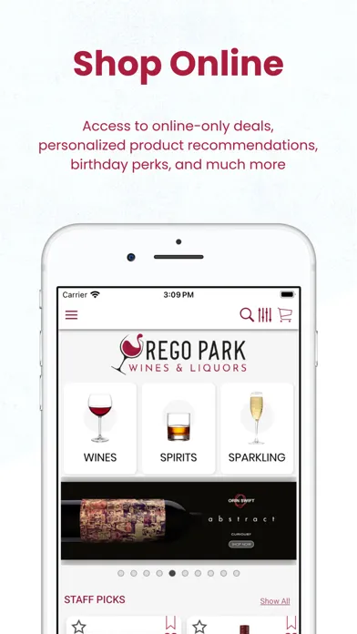 Скриншоты Rego Park Wines and Liquors