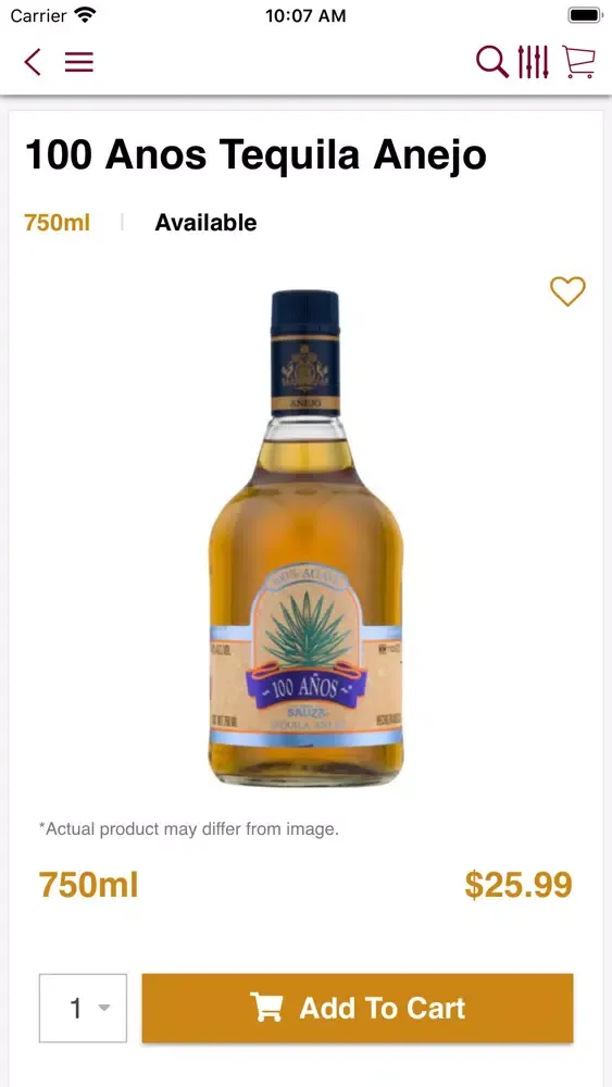 Ảnh chụp màn hình của Royal Oaks Liquors