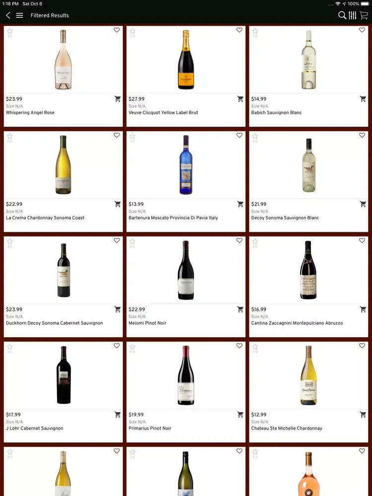 Salem Wine & Liquor iPad 应用截图