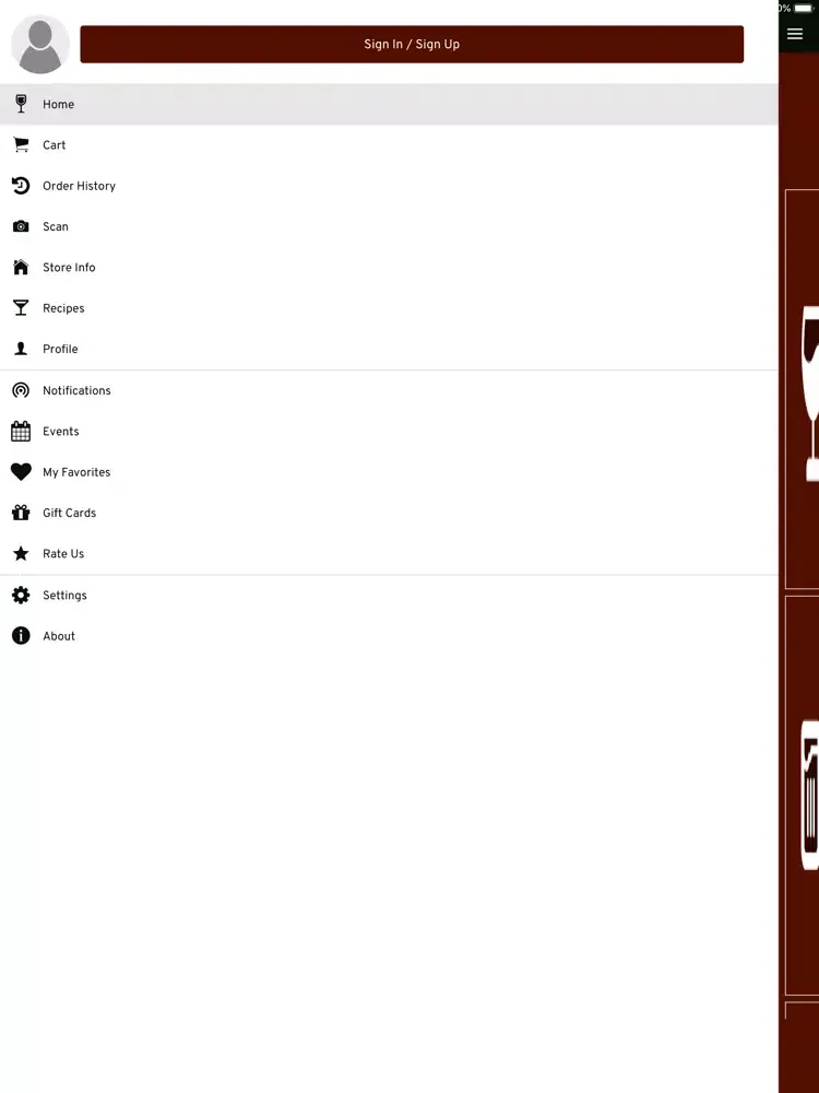 Salem Wine & Liquor iPad 应用截图