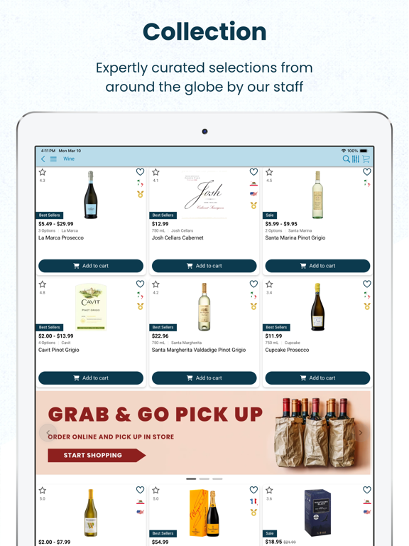 Ảnh chụp màn hình của Seaside Wine and Liquors iPad 