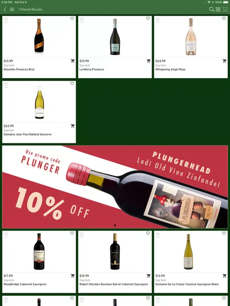 Shawn Fine Wine and Spirits iPad  স্ক্রিনশট