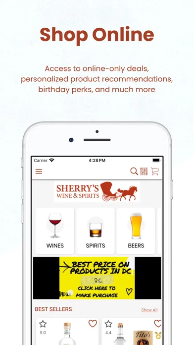 Sherry's Wine & Spirits Screenshots