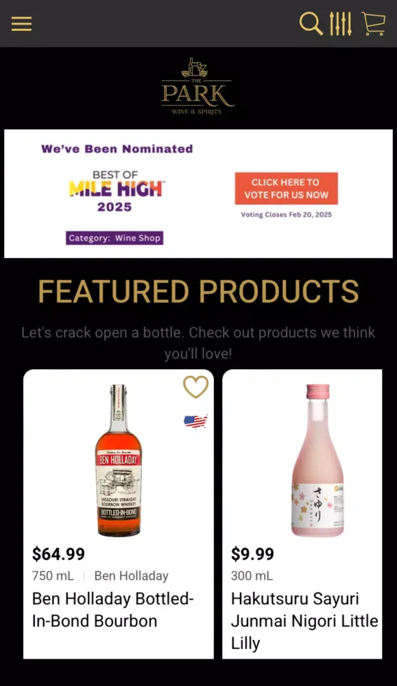 The Park Wine & Spirits Screenshots