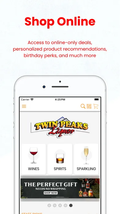 Twin Peaks Liquor سکرین شاٹس