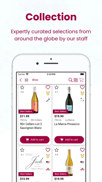 Screenshot di LeVino Wine Merchants