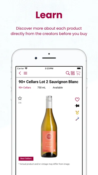 Screenshot di LeVino Wine Merchants