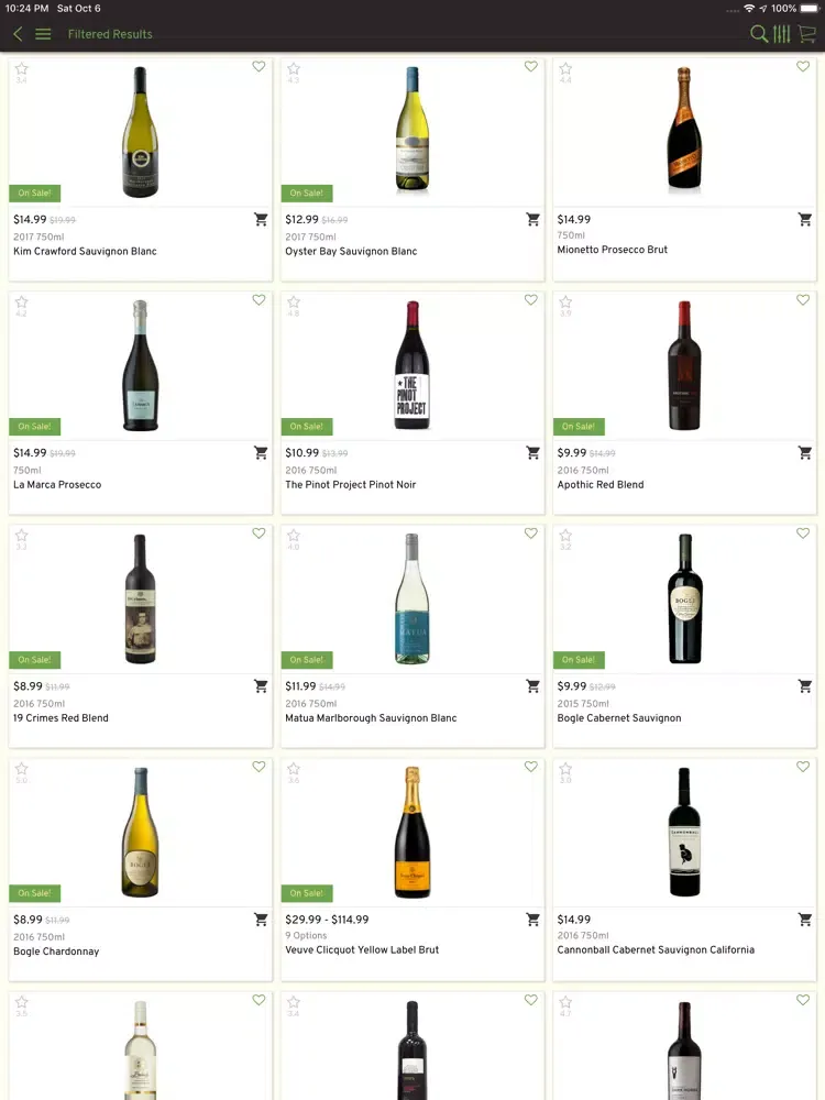 تصاویر Westchester Wine Warehouse iPad 
