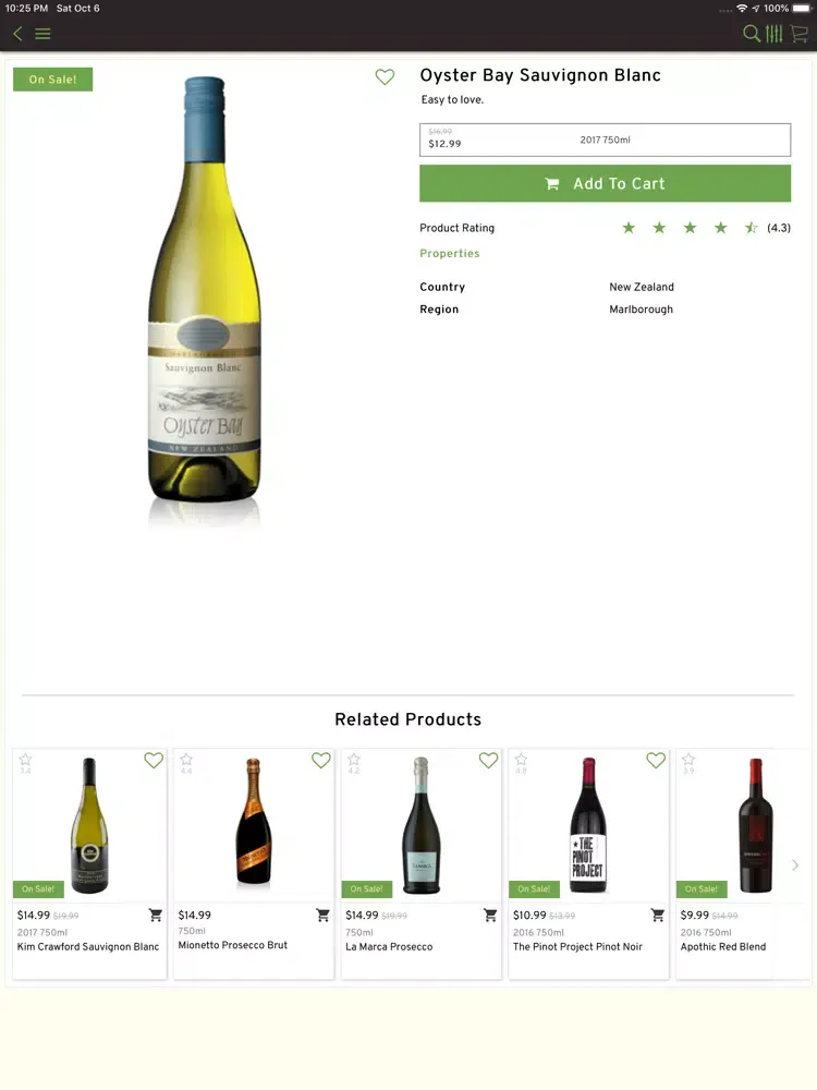 تصاویر Westchester Wine Warehouse iPad 