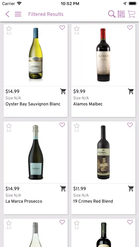 Westfield Wine and Liquor Screenshots