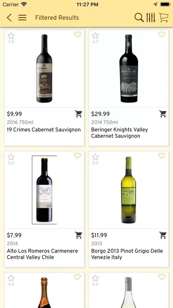 Ảnh chụp màn hình của Wine At 79