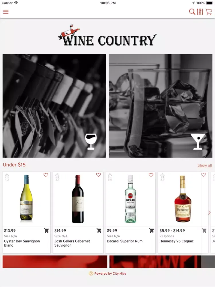 Capturas de pantalla de Wine Country Bergenfield iPad 