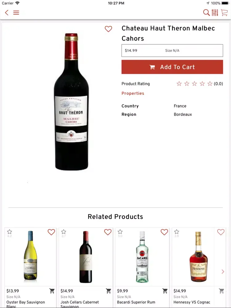 Capturas de pantalla de Wine Country Bergenfield iPad 