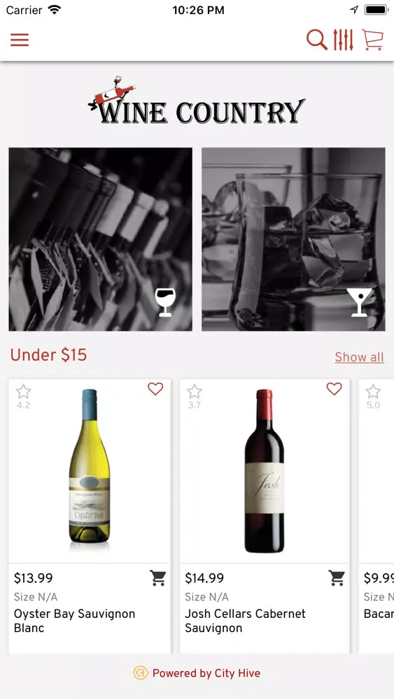 Capturas de pantalla de Wine Country Bergenfield