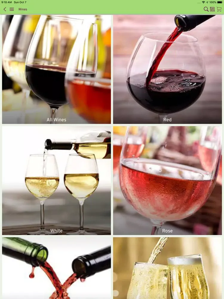 Liquor And Wine Warehouse iPad  Screenshots