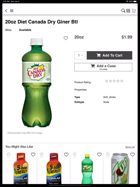 تصاویر yours wholesome foods INC iPad 