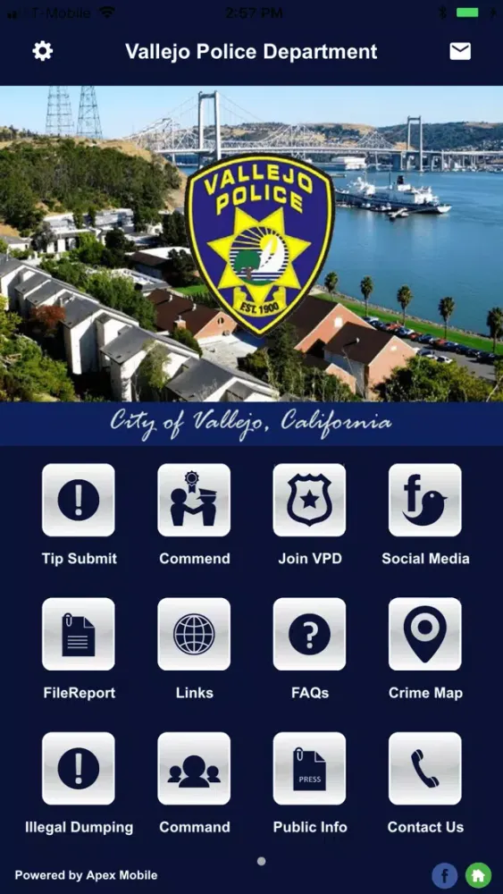 Vallejo Police Department应用截图