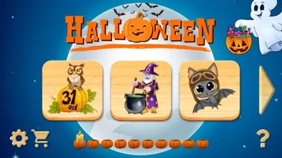 Captures d'écran de Halloween, Kids Jigsaw Puzzles