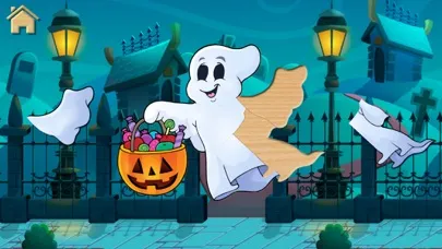 Captures d'écran de Halloween, Kids Jigsaw Puzzles