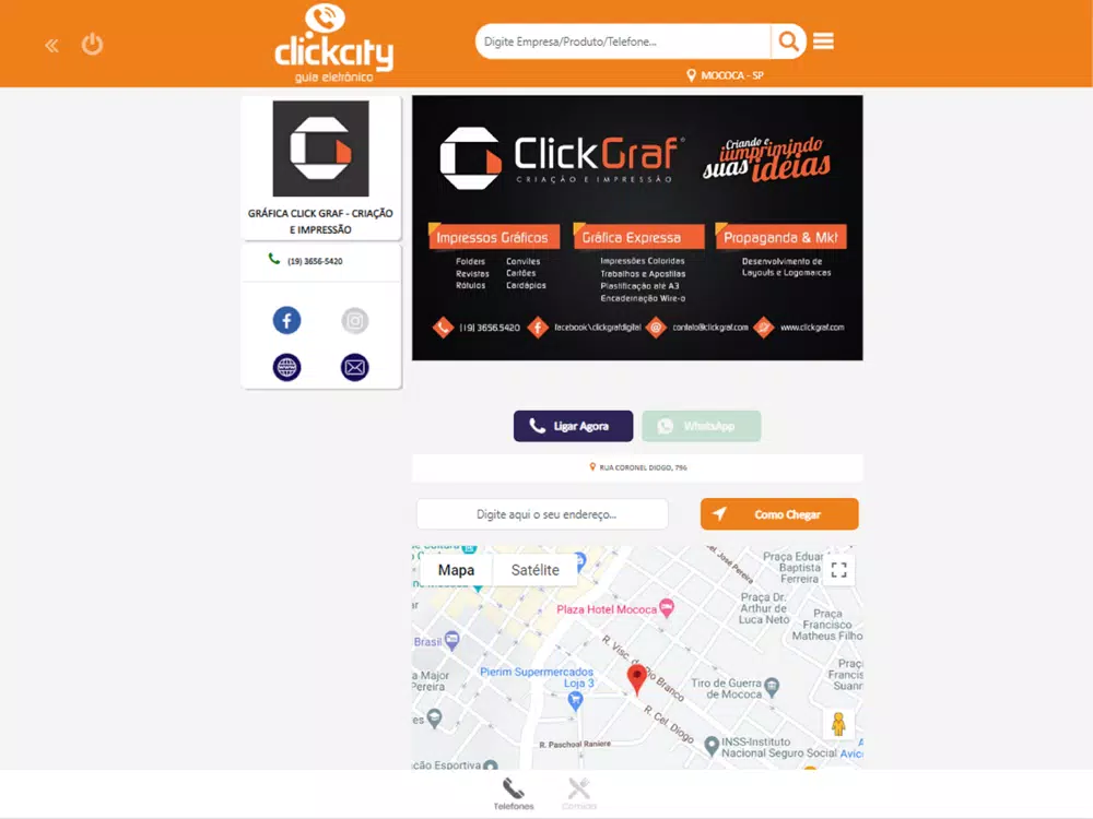 Captures d'écran de ClickCity - Guia Eletrônico iPad 