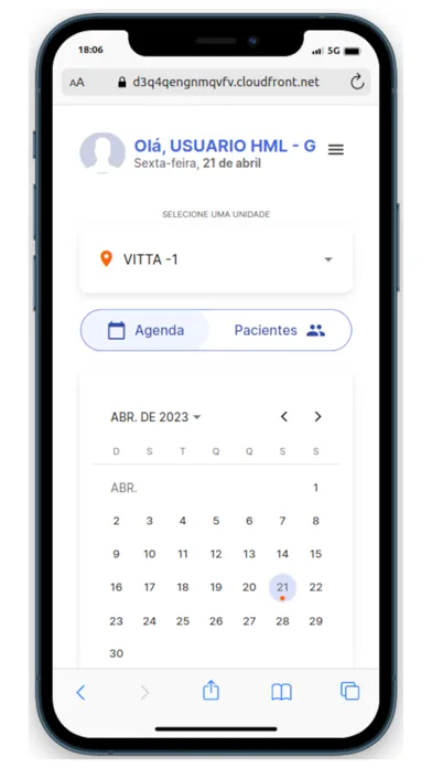 Capturas de pantalla de ClinicWeb - Linx
