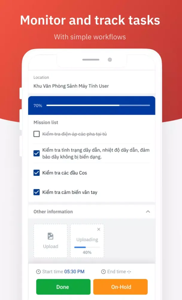 Captures d'écran de Staff App Classic