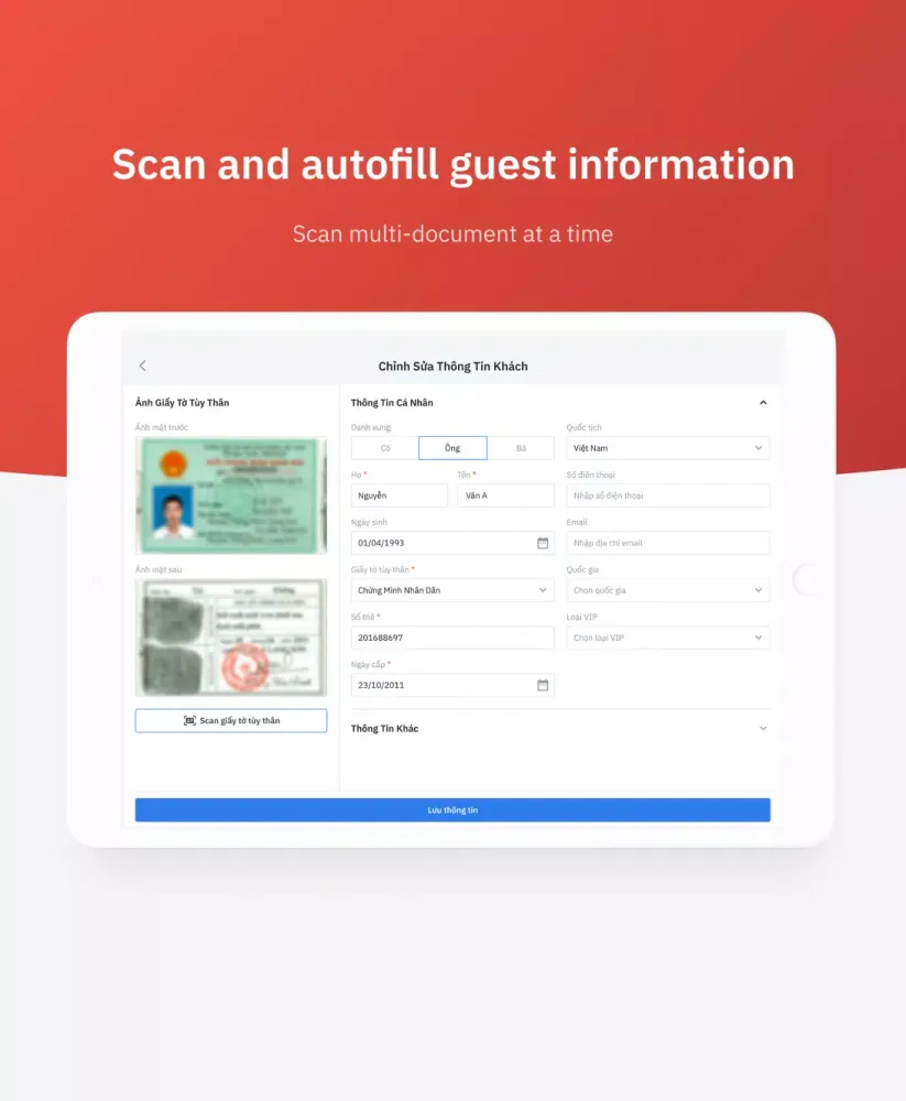 Captures d'écran de Staff App Classic