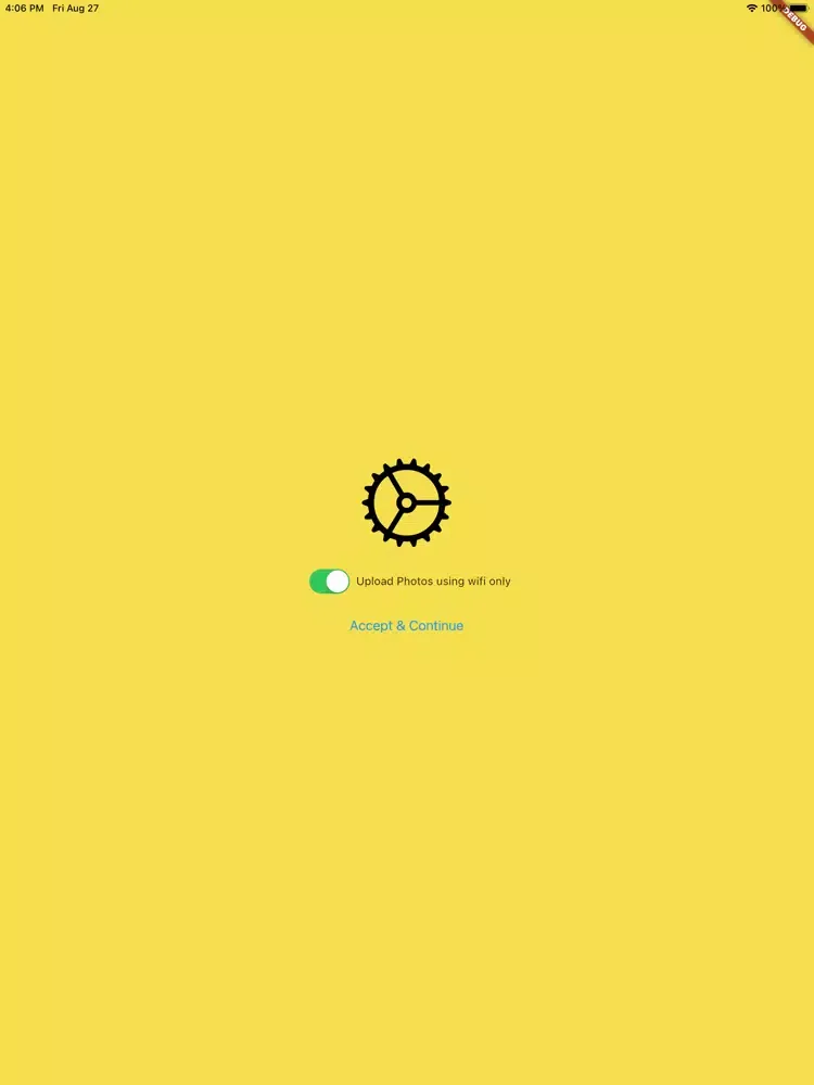 ภาพหน้าจอของ Cloud Photos - Backup Solution iPad 