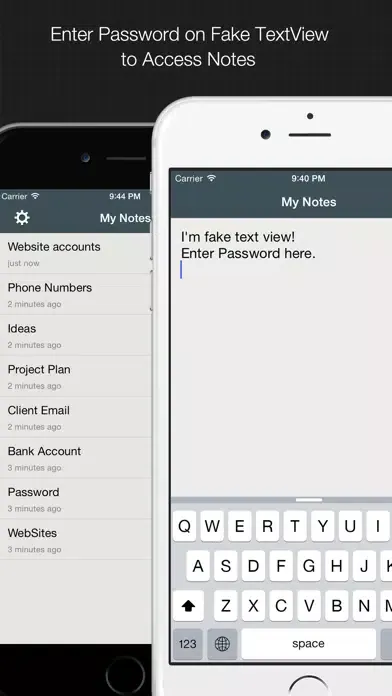 Private Note: hide secret text應用截圖
