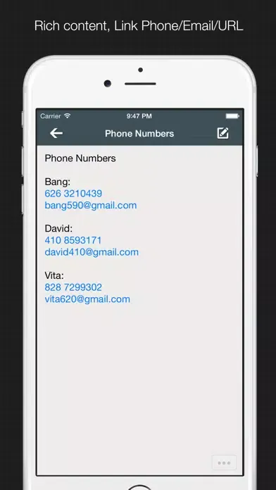 Private Note: hide secret text應用截圖