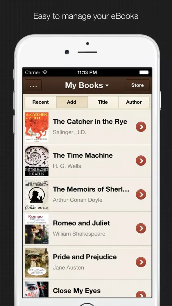 ภาพหน้าจอของ YiBook pro - epub txt reader