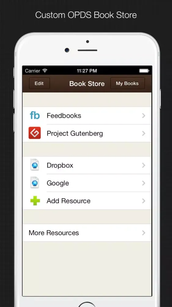 ภาพหน้าจอของ YiBook pro - epub txt reader