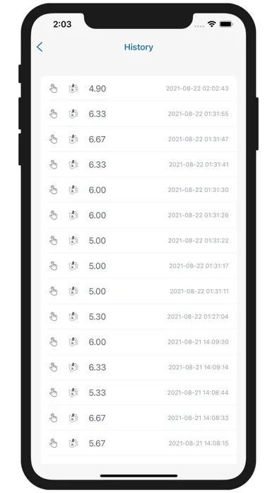 CPS Test - clicks per second स्क्रीनशॉट