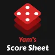 Yam's Score Sheet Yam's Score Sheet