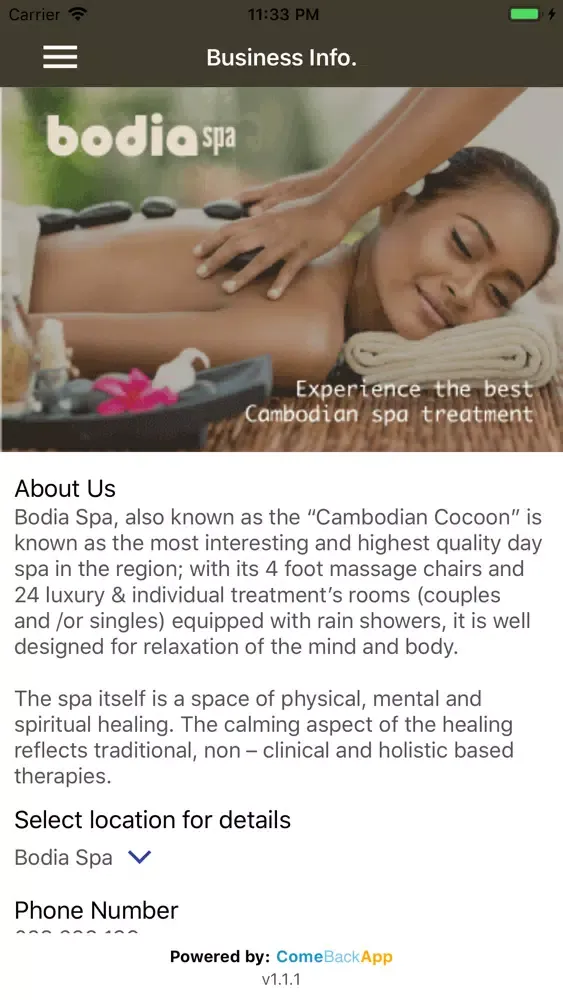 Bodia Spa স্ক্রিনশট