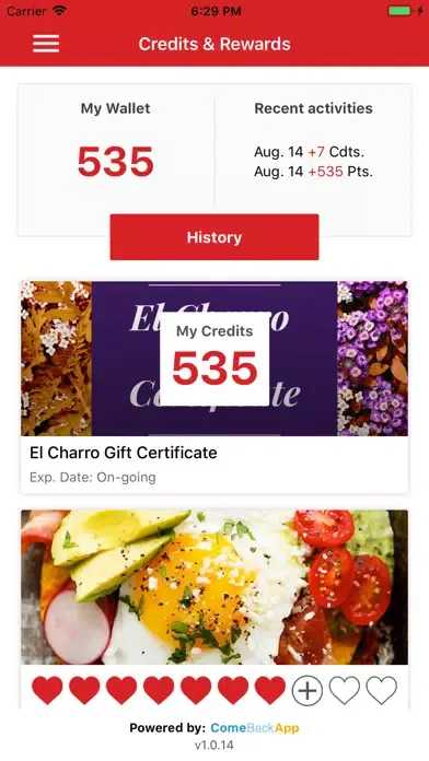 Screenshot di El Charro Cafe