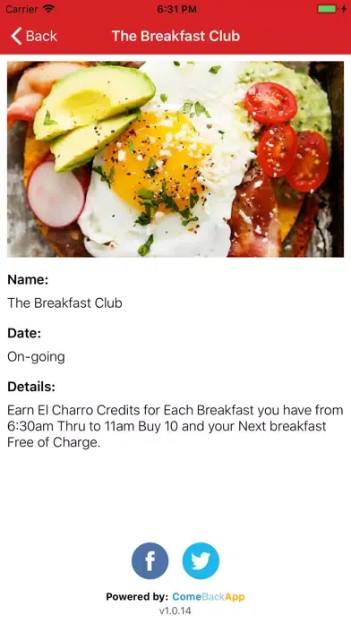 Screenshot di El Charro Cafe