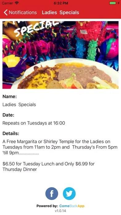 Screenshot di El Charro Cafe