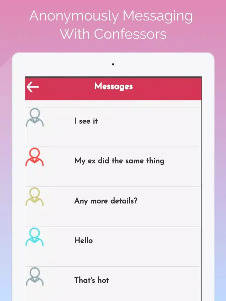 صور Whisper Confessions -Be Honest iPad 