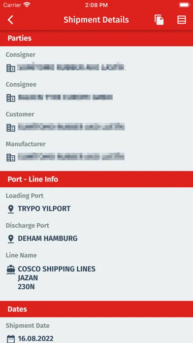Air&Sea Tracking স্ক্রিনশট