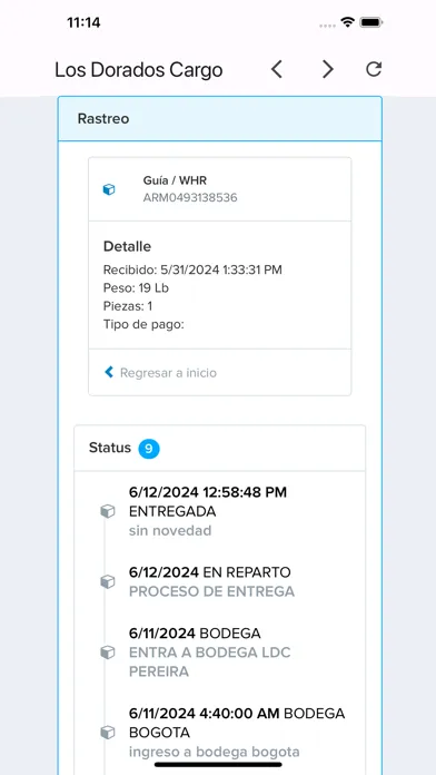 Los Dorados Cargo スクリーンショット