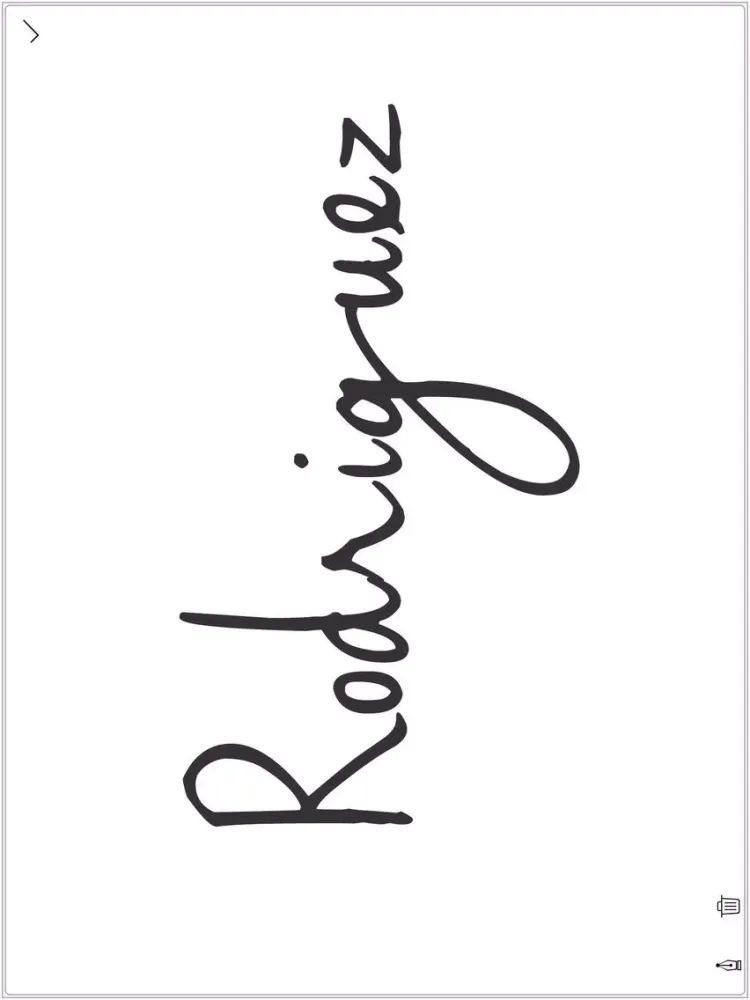 Tangkapan layar SignPen - Handwriting Signature iPad 