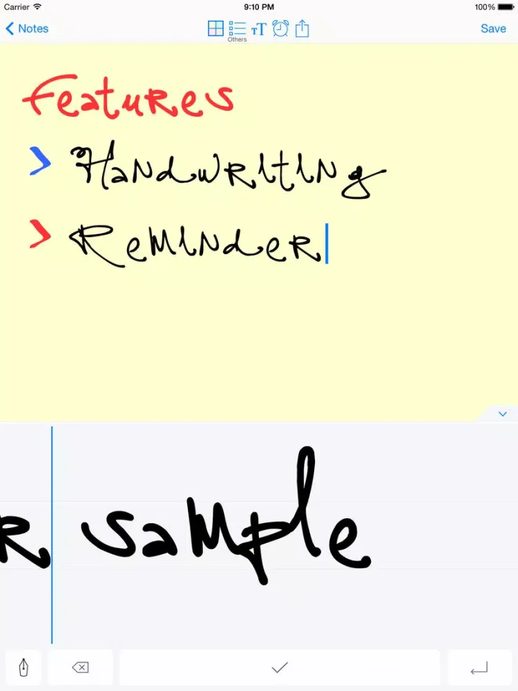 ภาพหน้าจอของ Sticky Notes - GTD & Todo List iPad 