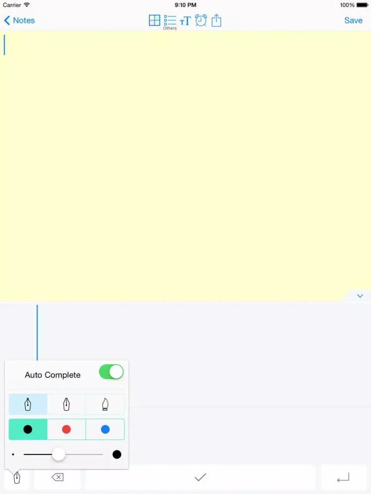 ภาพหน้าจอของ Sticky Notes - GTD & Todo List iPad 