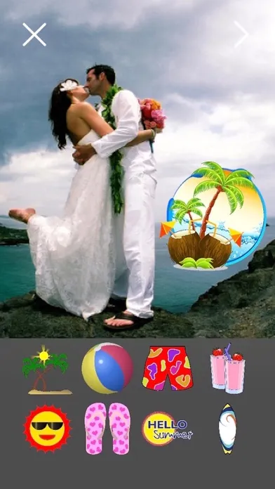 I love summer - stickers for photo應用截圖