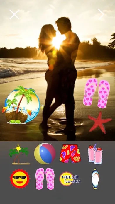 I love summer - stickers for photo應用截圖