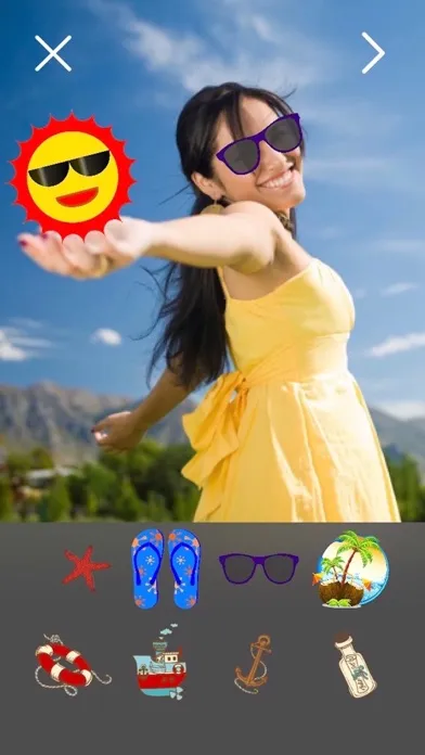 I love summer - stickers for photo應用截圖