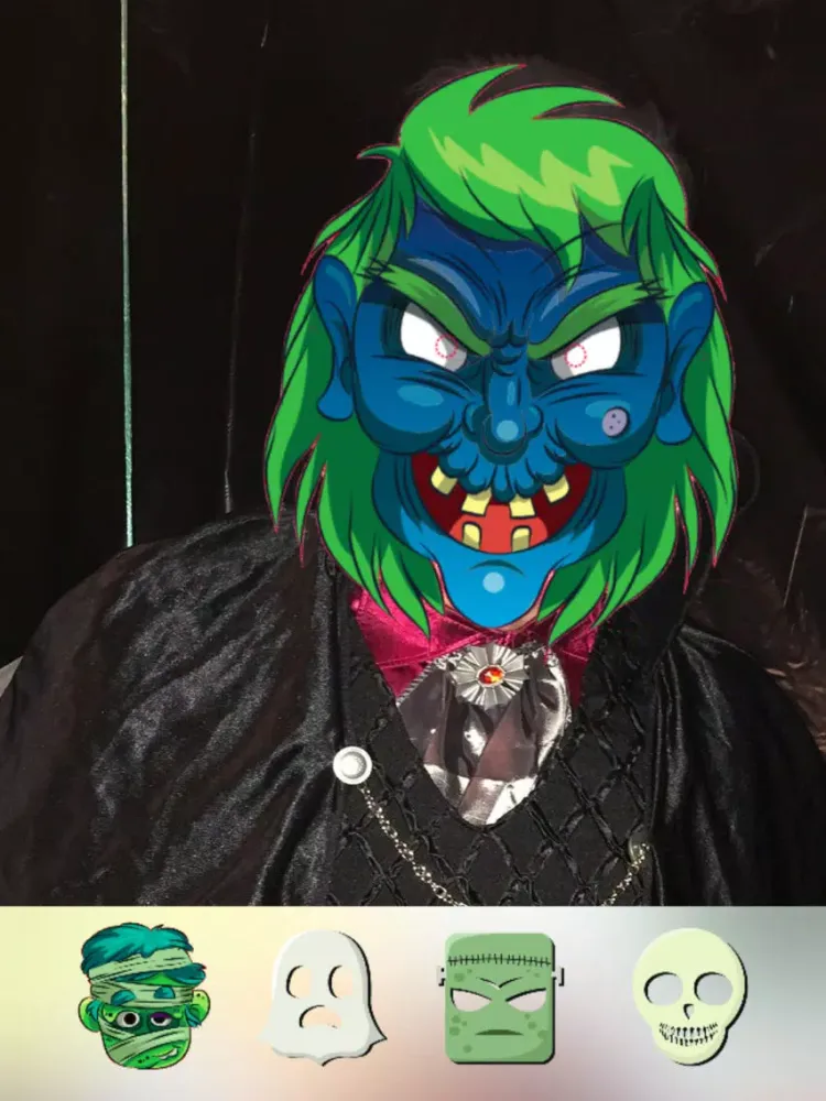 Happy Halloween - Funny, Scary & Animal Masks 2016 iPad  Screenshots