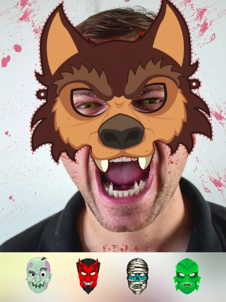 Happy Halloween - Funny, Scary & Animal Masks 2016 iPad  Screenshots